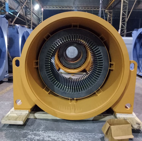 1.5 MW STATOR FRAME BODY FABRICATION