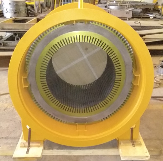 1.5 MW STATOR FRAME BODY FABRICATION
